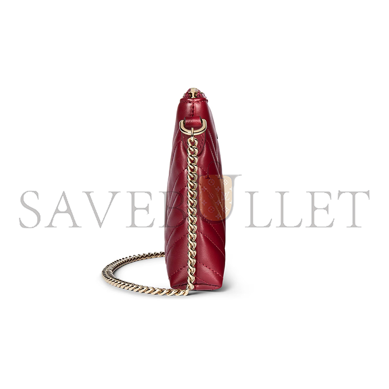 GUCCI GG MARMONT POCHETTE WITH CHAIN 837742 (21*15*3.5cm) GUCCI GG MARMONT POCHETTE WITH CHAIN 837742 (21*15*3.5cm)